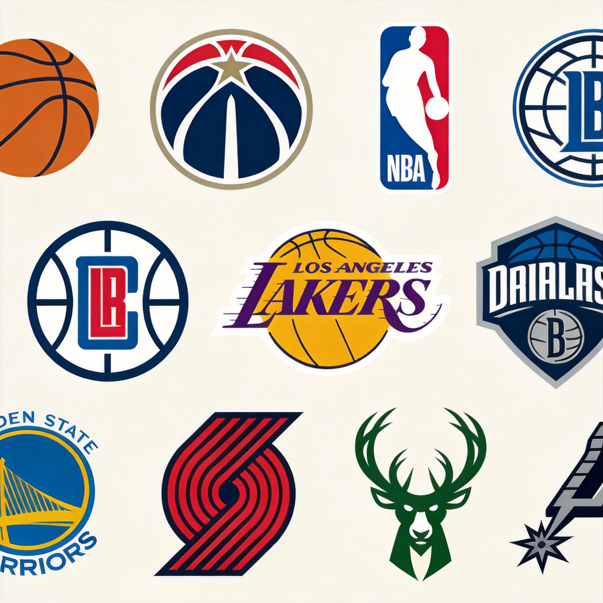 NBA球队标志集合
